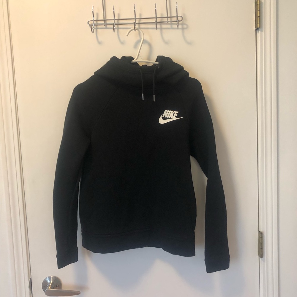 Nike Black Turtleneck Sweatshirt
